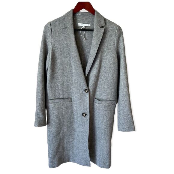 Zara Trafaluc Double Button Masculine Wool Coat